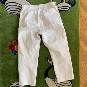 Straight-Leg Crop (Color: Sandstone, Size: 8, Length: Regular - not short)